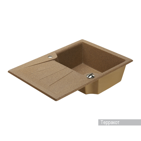 Кухонная мойка Aquaton Монца 1A716032MC270 терракот