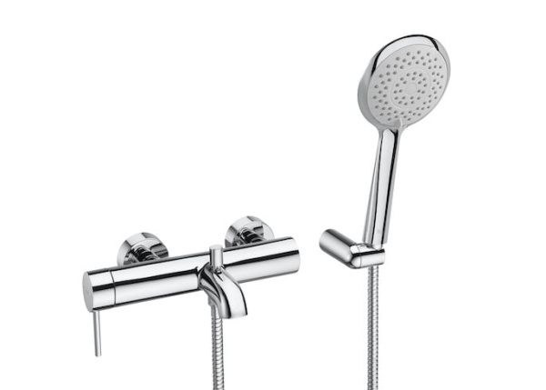 Смеситель для ванны-душа с ручным душем Sensum Roca Lanta A5A0111C00