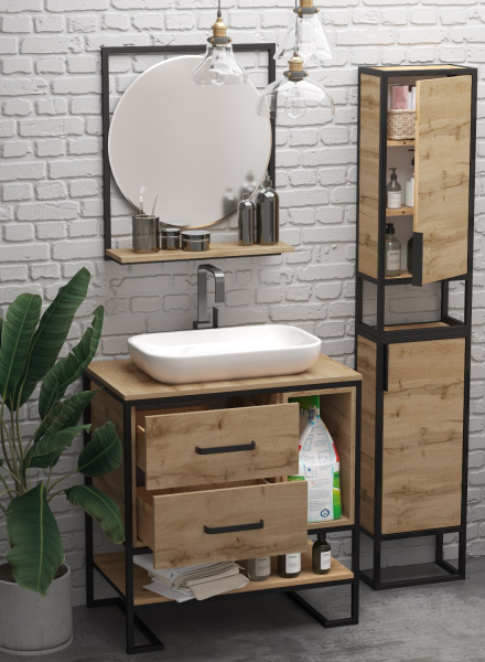 Шкаф 1Marka Grunge loft Ц0000007988