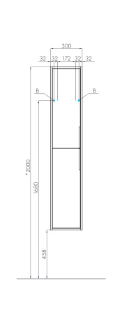 Пенал Aquaton Рико 1A216603RIB90