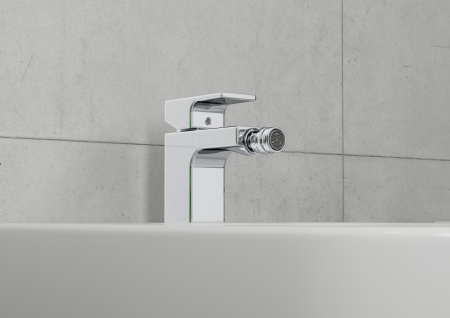 Смеситель для биде с донным клапаном Hansgrohe Vernis Shape 71211000 хром