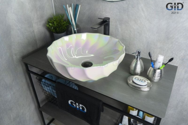 Раковина накладная (46х46) Gid Nc423