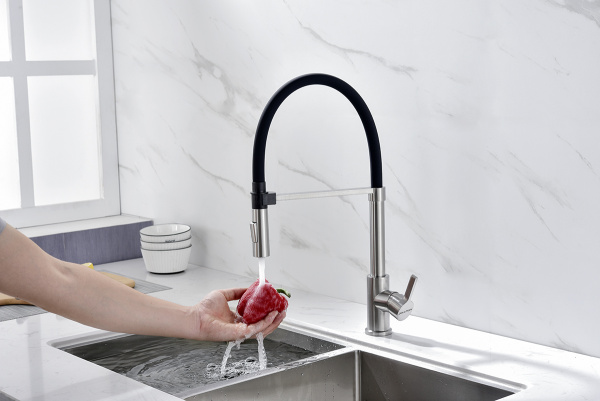 Смеситель для кухни Paulmark Halt Ha214021-Ni