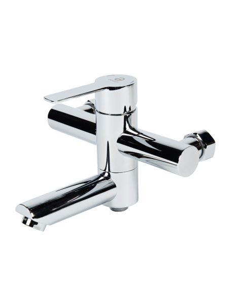 Смеситель для ванны однорычажный с душевым набором Agger Easy A3121200  хром глянцевый