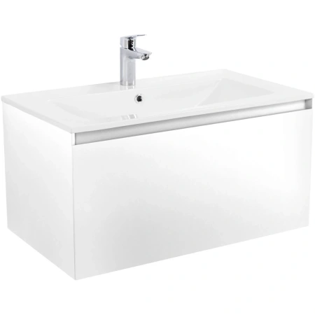 Тумба без раковины Art&Max Latina AM-Latina-800-1C-SO-BM белый матовый