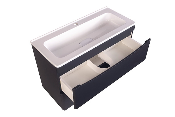 Тумба под раковину напольная Style Line Бергамо СС-00002324 черный