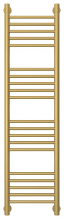 Полотенцесушитель Водяной Прямая Сунержа Богема + (120х30) Матовое Золото 032-0220-1230