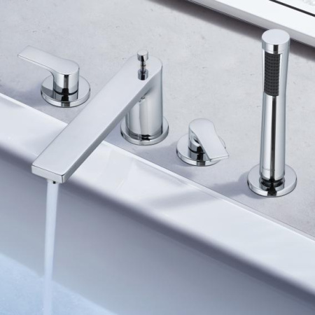 Смеситель на борт ванны Kludi Zenta SL 484240565
