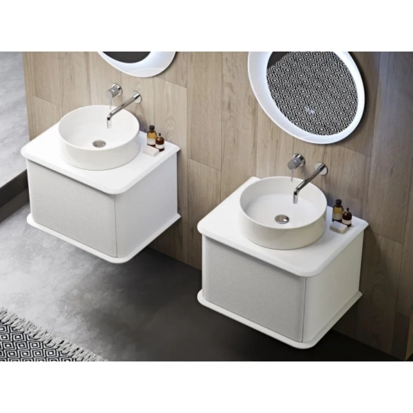 Тумба под раковину Cezares Idra 55798  подвесная, Bianco Opaco