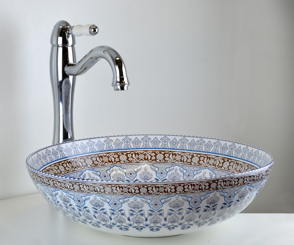 Накладная раковина (40,5х40,5)  Bronze de Luxe Марракеш 1008