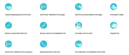 Электронный унитаз-биде подвесной Roca Inspira 803060001