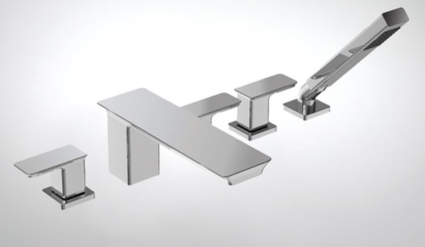 Смеситель на борт ванны Bravat Phillis F556101C-RUS