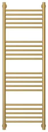 Полотенцесушитель Водяной Прямая Сунержа Богема + (120х40) Матовое Золото 032-0220-1240