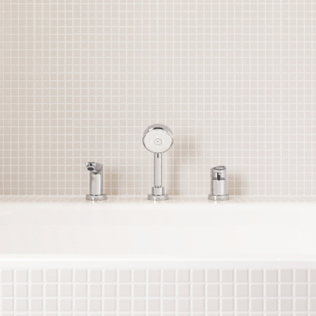 Смеситель на борт ванны Grohe BauEdge New 25117 10A (2511710A) хром