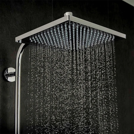 Душевая система с однорычажным смесителем hansgrohe Crometta E 240 1jet Showerpipe 27284000