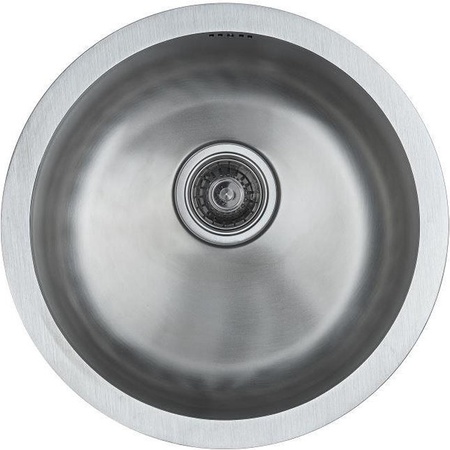 Кухонная мойка Paulmark Werra PM404646-BS брашированная нерж. сталь