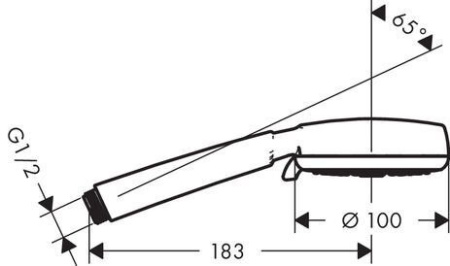 Ручной душ Hansgrohe Crometta Vario 26834400