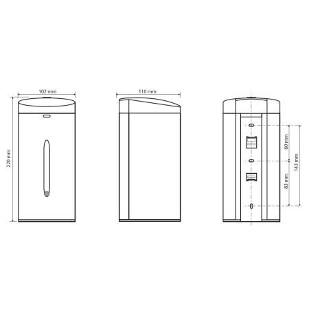 Диспенсер для жидкого мыла Bemeta Hotel 141109195