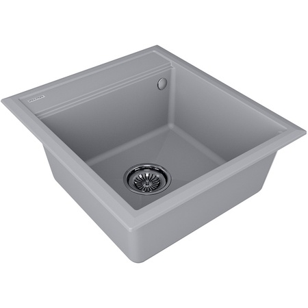 Кухонная мойка Paulmark  Stepia 45 PM114651-GRS серый дым