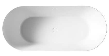 Акриловая ванна (150х70) ABBER AB9222-1.5 без гидромассажа, белый