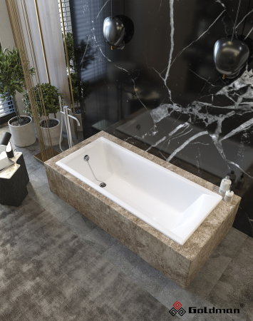 Чугунная ванна Goldman Elite (170x70) ET17070