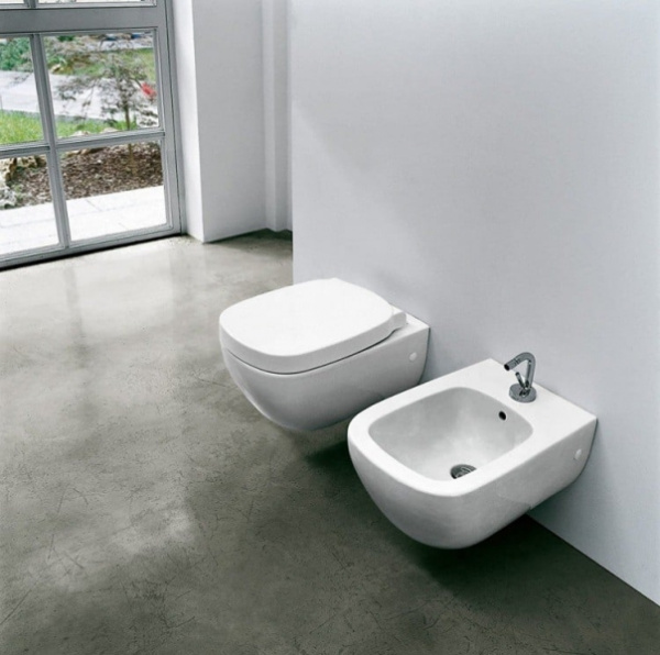 Биде подвесное Laufen Palomba 8.3080.1.400.304.1 LCC