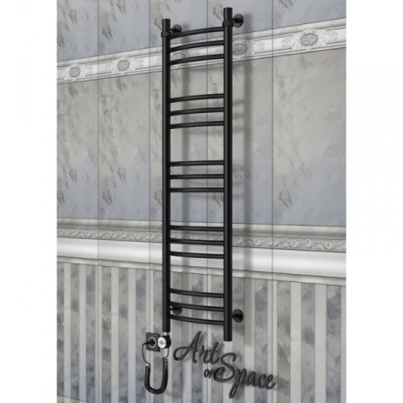 Полотенцесушитель ArtofSpace ARTICO LEDGE EAAOL4001000RAL9005LS