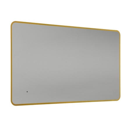 Зеркало с подсветкой Art&Max Siena S AM-SieS-600-1000-DS-F-Gold