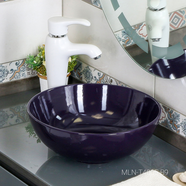 Раковина накладная (38,5х38,5) Melana T4005-B9-806