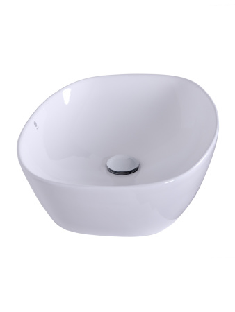 Раковина накладная (50х38) Orange  B08-500W белый глянец