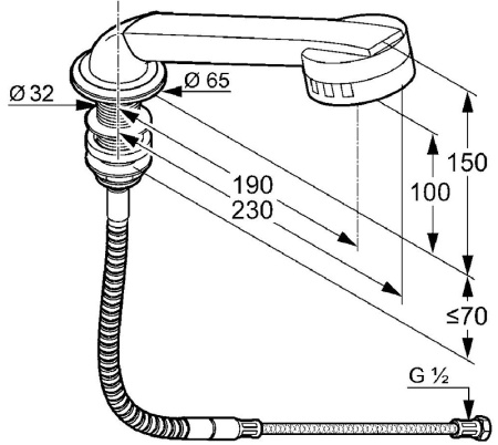 Душевой набор Kludi Zenta 2765205
