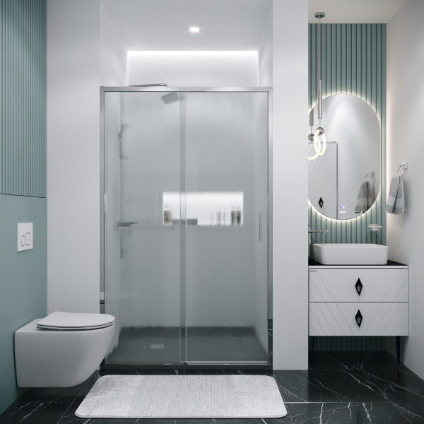 Душевая дверь (120х195) Grossman Style 100.K33.05.120.10.02, раздвижная