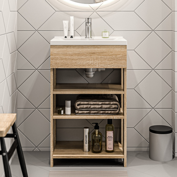 Тумба с раковиной 1Marka  Revo 50Н У98621