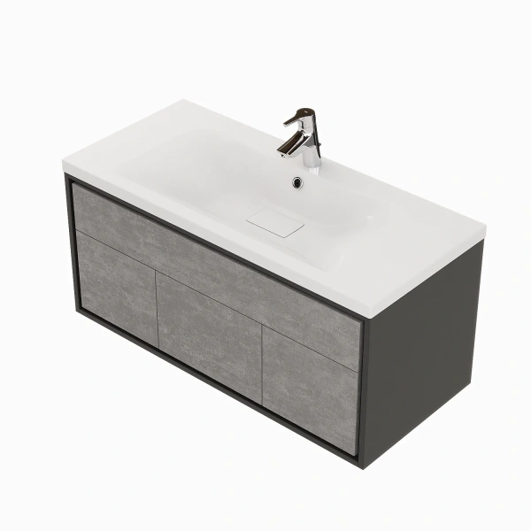Тумба с раковиной Aquaton Уэльс 100 1A2676K1WA6A0