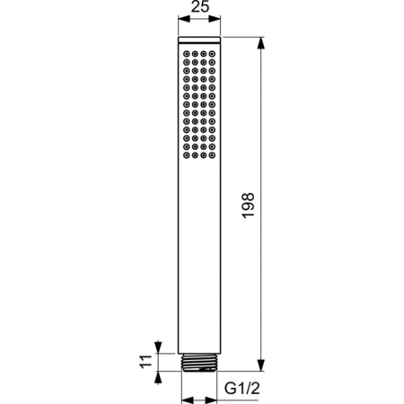 Ручной душ Ideal Standard idealrain BC774XG