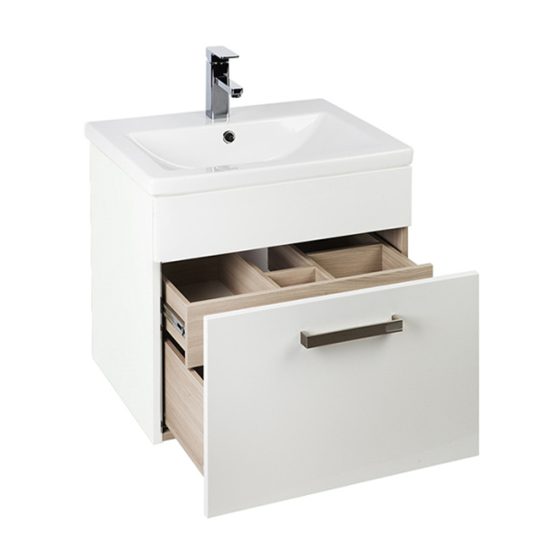 Тумба с умывальником, IDDIS Mirro NMIR50Wi95K, белый