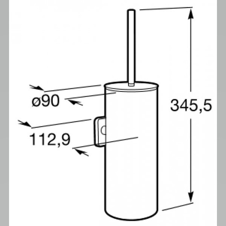 Ёршик Roca с подставкой Victoria 816666001