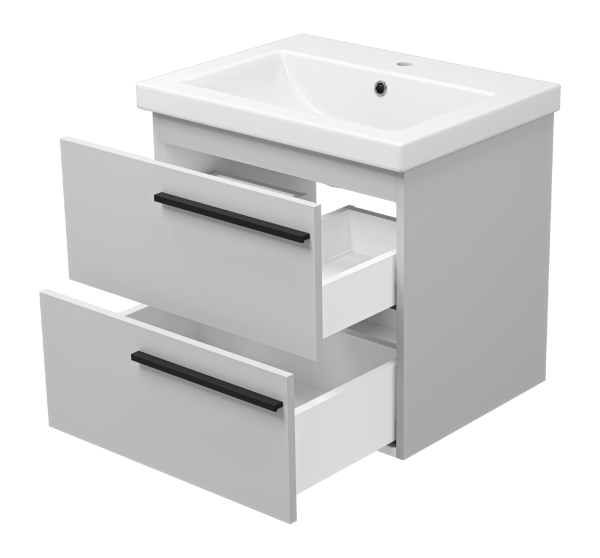 Тумба под раковину Misty Ненси 60 П-Нен-09060-502Я