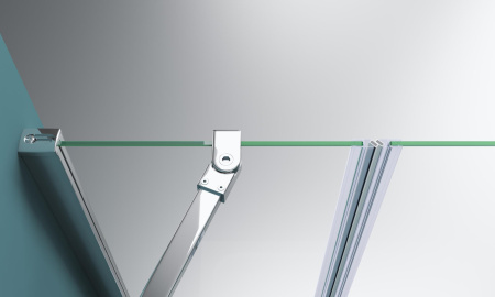 Душевая дверь (130х195) BelBagno ETNA-B-11-40+90-C-Cr