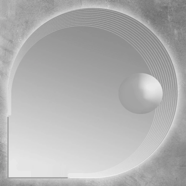 Зеркало (90х90) Cezares 45012