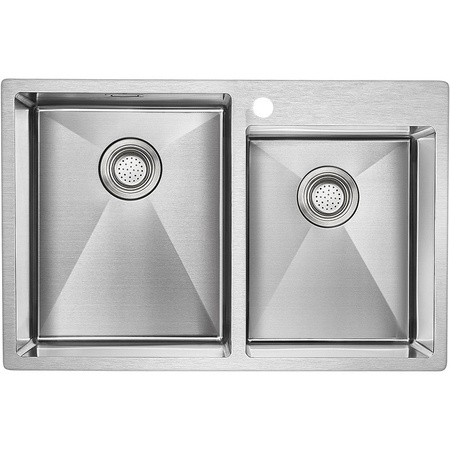 Кухонная мойка Paulmark Berman PM517851-BS брашированная нерж.сталь