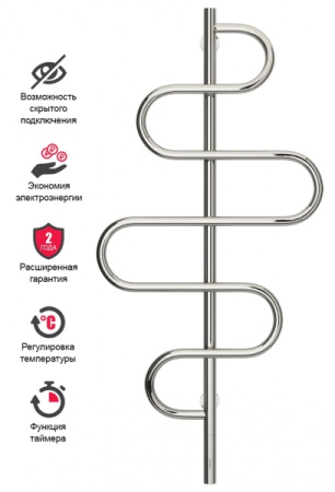 Электрический полотенцесушитель Сунержа Штандарт 00-0557-1257