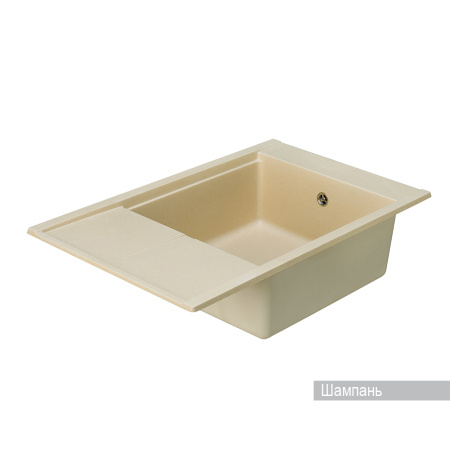 Кухонная мойка Aquaton Делия 78 1A715132DE290 шампань