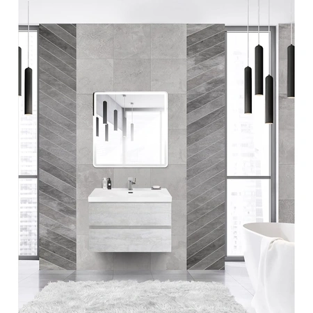 Тумба под раковину Cezares MOLVENO 46-80-2C-SO-LB Legno Bianco