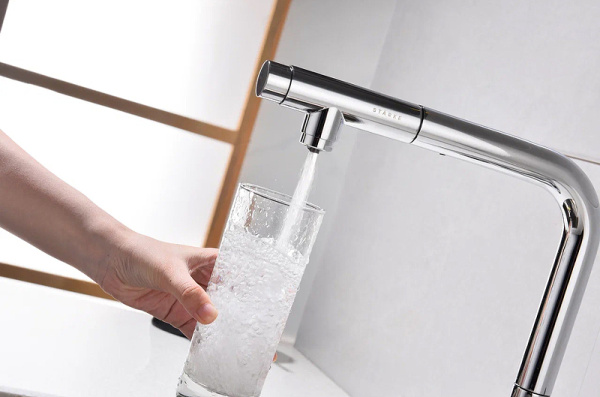 Смеситель для кухни с подключением к фильтру  Paulmark Viper Vi213105-CR