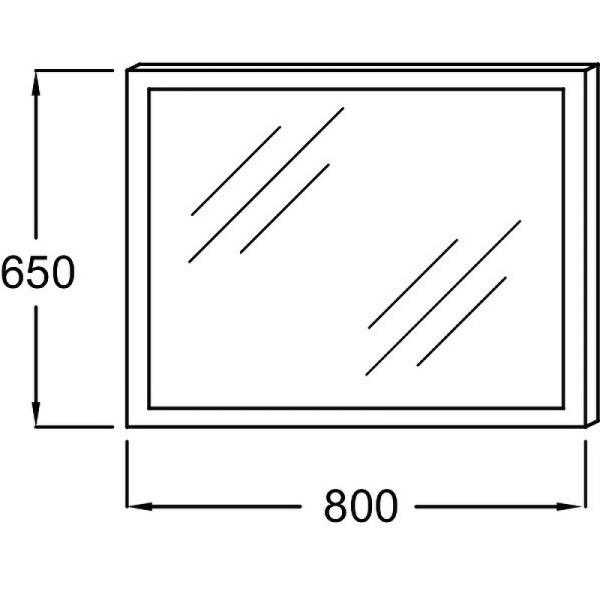 Зеркало  Jacob Delafon Escale EB1441-NF