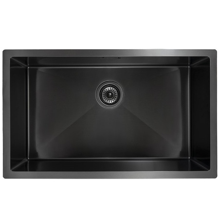 Мойка кухонная KAISER 44x74x20 графит (KSM-7445)