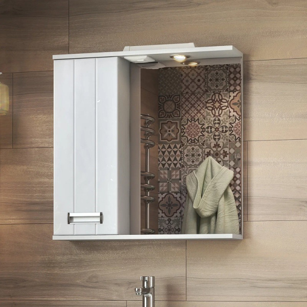 Зеркало со шкафом (70x70) Vigo Diana z.DIA.70.L.El