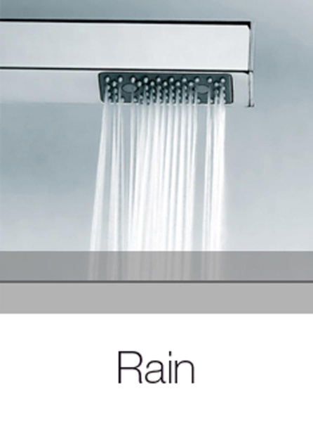 Душевой набор Bossini Cube CB4004C.094 никель шлифованный