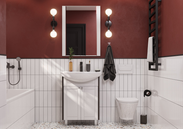 Тумба под раковину Aquaton Альпина 65 1A133401AL500